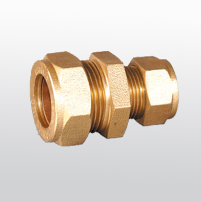 K-642 黃銅卡套異徑接頭