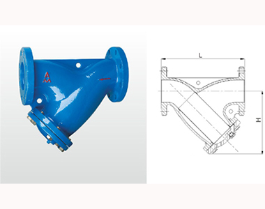 6699_6699A SY14C-H10_SY14C-H16 鐵制法蘭過濾器