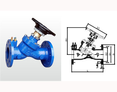 9506 SP45X-16Q 鑄鐵平衡閥