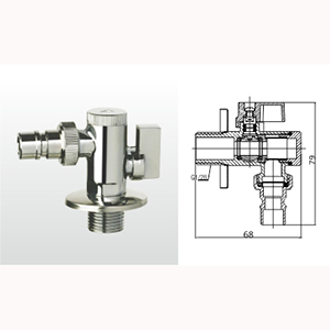 507 151SY3TF 黃銅洗衣機(jī)水嘴