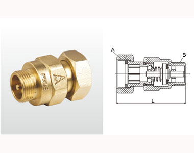 420 H32X-16T 黃銅水表止回閥